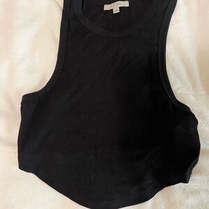 Black Sleeveless Top